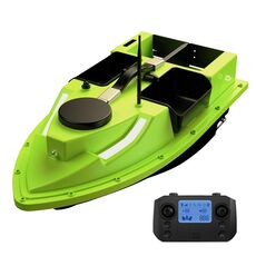 D19 Smart Control Fishing Bait Boat Supporto posizionamento GPS con striscia luminosa, spina: spina UK