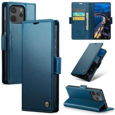 Per Redmi Note14 4G 163,25 mm CaseMe 023 Butterfly Buckle Litchi Texture RFID Anti-furto Custodia in pelle per telefono (blu)