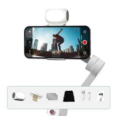 Per DJI / Zhiyun Handheld Gimbal Stabilizer Fill Light Magnetic LED Photography Lamp Cellulare Fill Light, Modello: XJ97 One Lamp