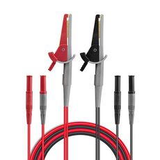 Multimetro a coccodrillo da 4 mm, clip per test a banana, clip per test in silicone a 4 fili (BC0001004800)