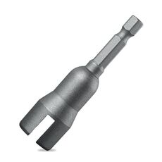 Chiave a bussola aperta con intaglio da 65 mm, bussola con dado a farfalla ad alette, larghezza intaglio: 4 mm