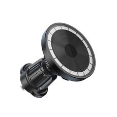 wlons Supporto per auto magnetico trasparente con presa d'aria