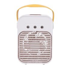 Mini condizionatore d'aria da tavolo Ventilatore Spray per uso domestico Umidificazione Raffreddatore d'aria (bianco)
