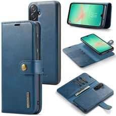 Per Samsung Galaxy A26 5G DG.MING Crazy Horse Texture Custodia in pelle magnetica staccabile (blu)