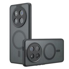 Per Honor Magic7 Lite / X60 Pro Armor MagSafe Precise Hole PC Hybrid TPU Custodia per telefono (nero satinato)