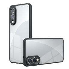 Per Samsung Galaxy S25 Edge 5G Armor Precise Hole PC Hybrid TPU Custodia per telefono (trasparente)