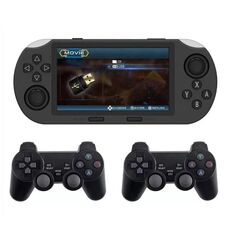 Console di gioco portatile con schermo IPS da 4,5 pollici, 64 GB, 20000 giochi integrati, modello: SF3000 con 2 maniglie