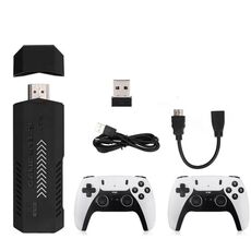 M10 Pro 4K TV Game Player 3D HD Retro Video Game Console 64G con controller cablato