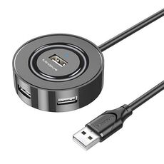 Mindpure US018 Espansione computer USB2.0 4 porte HUB, lunghezza: 0,3 m Nero
