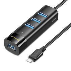 Mindpure US023 1,5 m Tipo-C a 4 porte USB3.0 Hub lungo Docking Station Splitter