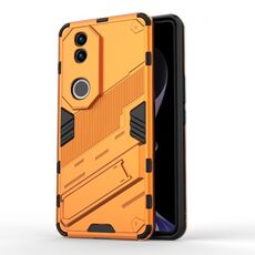 Per vivo V50 5G Global Punk Armor 2 in 1 PC + TPU Custodia per telefono con supporto (arancione)