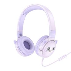 hoco W61 Voice Bambini Auricolare cablato da testa (Fantasy Purple)