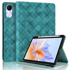Custodia per tablet in pelle goffrata a rombo per Honor Pad V9 11.5 (verde)