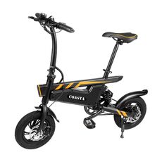 [Magazzino EU] Bicicletta elettrica COASTA T18 350W con tre modalità di guida e pneumatici da 12 pollici, spina UE