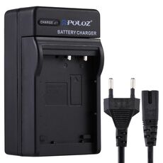 Caricabatteria PULUZ con spina europea e cavo per batteria Casio CNP130