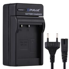 Caricabatteria con spina europea PULUZ con cavo per batteria Casio NP-110