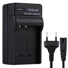 Caricabatteria con spina europea PULUZ con cavo per batteria Casio CNP120