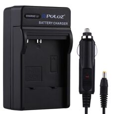 Caricabatteria da auto per batteria per fotocamera digitale PULUZ per batteria CNP40 CASIO