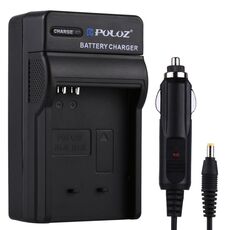 Caricabatteria da auto per fotocamera digitale PULUZ per batteria Canon NB-4L / NB-8L