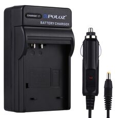 Caricabatteria da auto per batteria per fotocamera digitale PULUZ per batteria Canon NB-6L