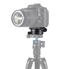 Testa a sfera panoramica con rotazione di 360 gradi in lega di alluminio PULUZ con piastra a sgancio rapido per testa del treppiede della fotocamera