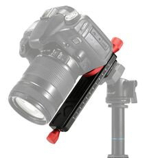 PULUZ Macro Focusing Rail Slider Ripresa ravvicinata Testa del treppiede Supporto per piastra a sgancio rapido