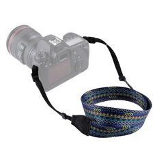 Tracolla per fotocamera con tracolla a tracolla multicolore in stile etnico retrò PULUZ per fotocamere SLR / DSLR