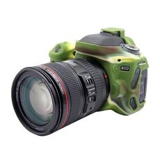 Custodia protettiva in silicone morbido PULUZ per Canon EOS 80D