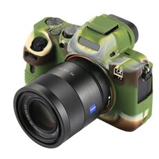 Custodia protettiva in silicone morbido PULIUZ per SONY ILCE-7MII / 7SMII / 7RMII (mimetizzazione)