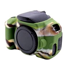 Custodia protettiva in silicone morbido PULUZ per Canon EOS 650D / 700D (mimetico)