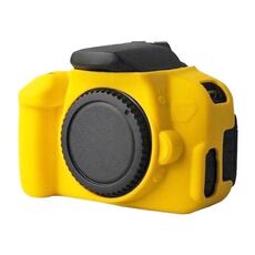 Custodia protettiva in silicone morbido PULUZ per Canon EOS 650D / 700D (gialla)