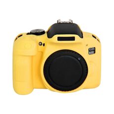 Custodia protettiva in silicone morbido PULUZ per Canon EOS 800D (gialla)