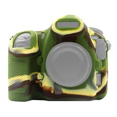 Custodia protettiva in silicone morbido PULUZ per Nikon D850 (mimetico)