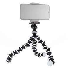 Supporto per treppiede per fotocamera digitale con impugnatura flessibile, carico: 2 kg (nero)