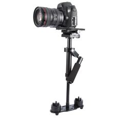 DEBO KS-F2 Stabilizzatore palmare per fotocamera Steadicam per videocamera Videocamera DV DSLR (nero)