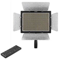 YONGNUO YN600L 600 LED 5500K Luce video LED regolabile con temperatura colore per videocamera Canon / Nikon / Sony DSLR