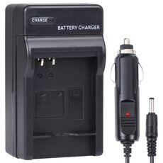 Caricabatteria per fotocamera digitale per CANON NB4L (nero)