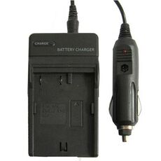 Caricabatteria per fotocamera digitale per NIKON ENEL3 / ENEL3e (nero)