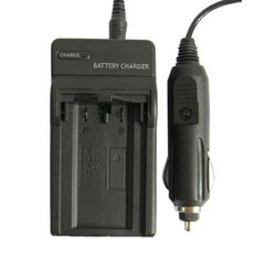 Caricabatteria per fotocamera digitale per NIKON ENEL1 / MIN-NP800 (nero)