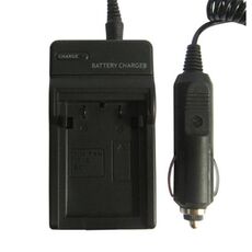 Caricabatteria per fotocamera digitale per Panasonic 101E / BC7 (nero)