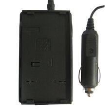 Caricabatteria per fotocamera digitale 2 in 1 per Panasonic 2E / V11U / 12U22U (nero)
