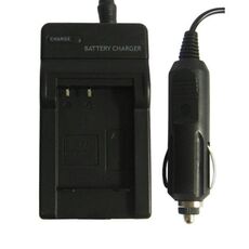 Caricabatteria per fotocamera digitale per Panasonic BCG10E (nero)
