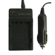 Caricabatteria per fotocamera digitale per Panasonic BLB13 (nero)