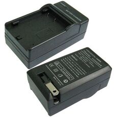Caricabatteria per fotocamera digitale per OLYMPUS BLM1 (nero)