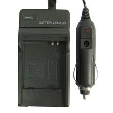 Caricabatteria per fotocamera digitale per Samsung SLB-0937 (nero)