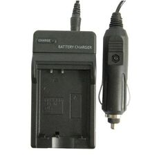 Caricabatteria per fotocamera digitale per Samsung SLB-0837 (B) (nero)
