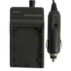 Caricabatteria per fotocamera digitale per Samsung LSM80 / LSM160 (nero)