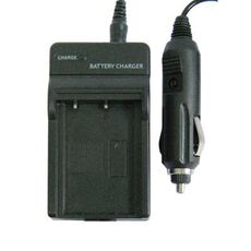 Caricabatteria per fotocamera digitale per Konica Minolta NP200 (nero)