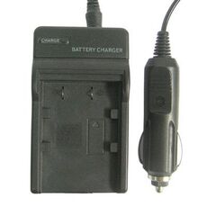 Caricabatteria per fotocamera digitale per JVC V306 / V312 (nero)