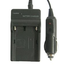 Caricabatteria per fotocamera digitale per JVC V607 / V615 (nero)